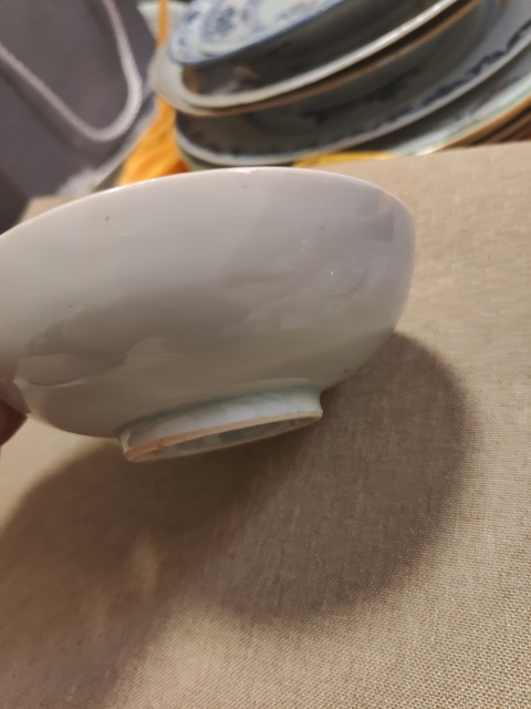 古玩陶瓷康熙.景德鎮山水紋青花盤拍賣,當前價格600元