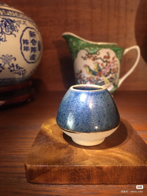 古玩陶瓷建國初期?水盂拍賣，當(dāng)前價(jià)格360元