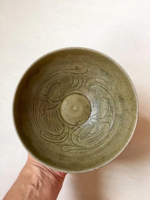古玩陶瓷同安窯珠光青瓷碗拍賣,當(dāng)前價(jià)格1888元