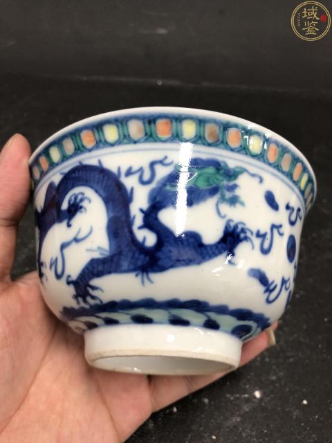 古玩陶瓷斗彩雙龍趕珠碗拍賣,當(dāng)前價格2680元