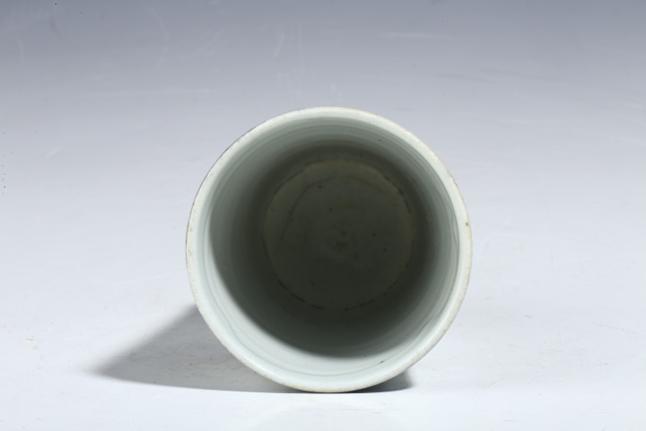 古玩陶瓷民國時期·漱石款釉下彩蘆雁紋杯拍賣，當(dāng)前價格650元