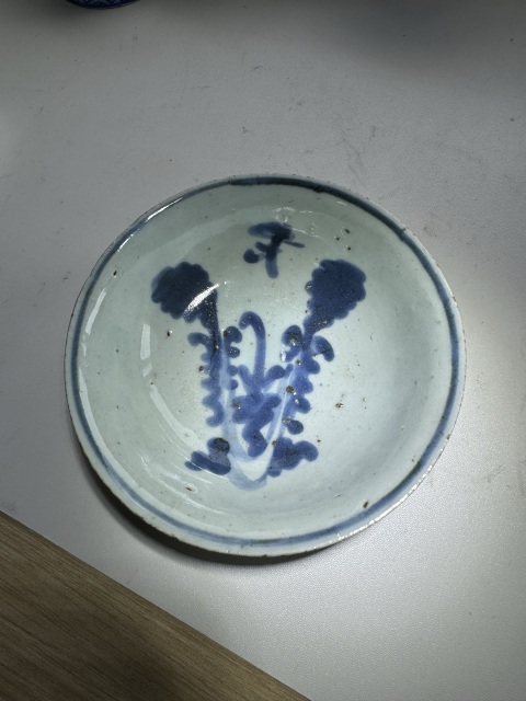 古玩陶瓷明晚·青花萊菔紋碗真品鑒賞圖