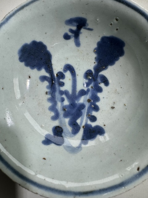 古玩陶瓷明晚·青花萊菔紋碗真品鑒賞圖