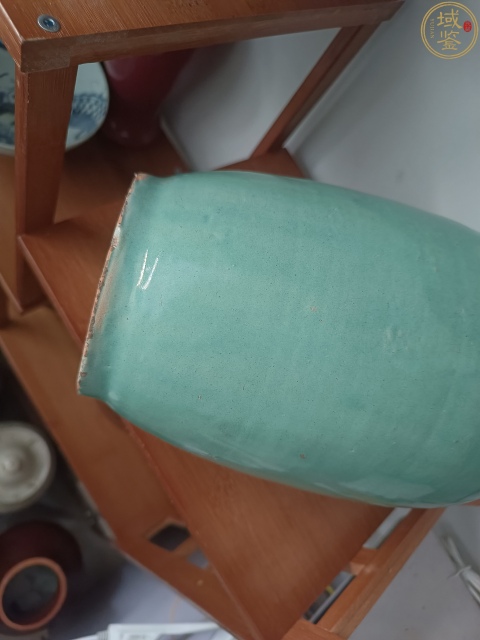 古玩陶瓷松石綠釉羅漢瓶拍賣(mài)，當(dāng)前價(jià)格2000元