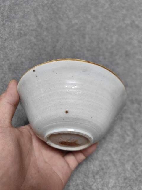 古玩陶瓷南宋-青白釉撇口碗拍賣，當前價格1600元