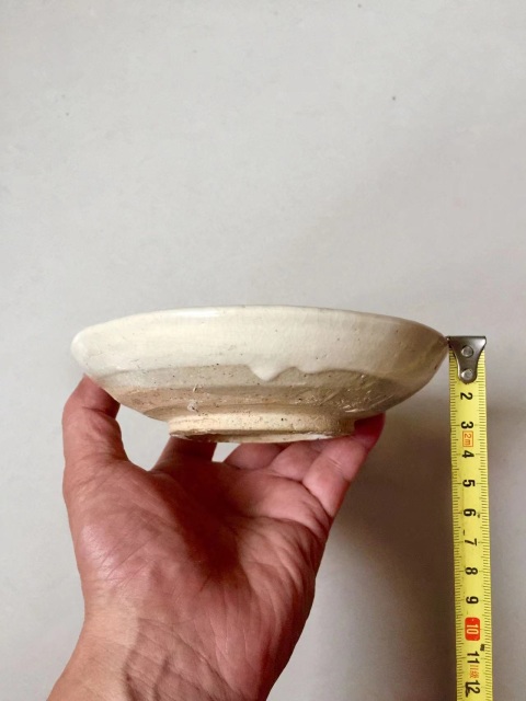 古玩陶瓷磁州窯白地黑花盤拍賣,當前價格1600元