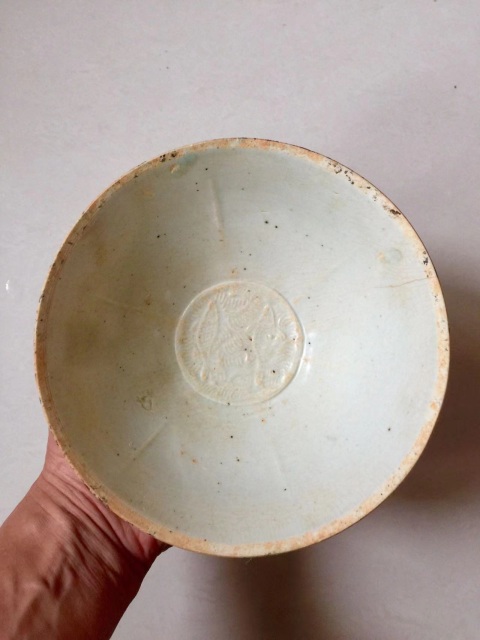 古玩陶瓷青白釉雙魚出筋面包碗拍賣,當(dāng)前價(jià)格2600元