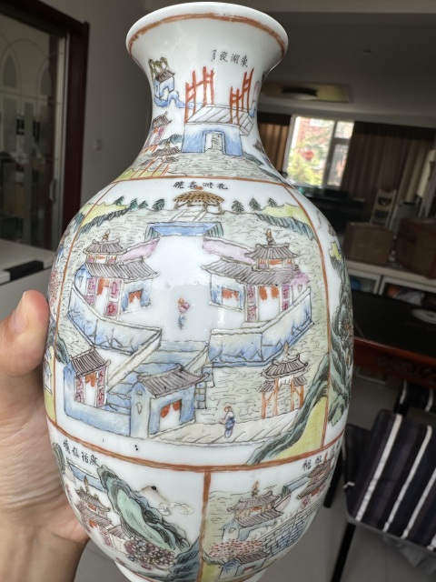 粉彩 十駿犬圖 大清乾隆年製 款 十客 中国古玩 中国美術 旧家蔵出 A823 粉彩 十駿犬圖 大清乾隆年製 款 十客 中国古玩