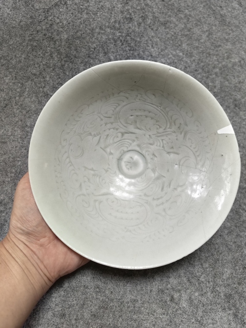 古玩陶瓷南宋-湖田窯娃娃碗拍賣(mài),當(dāng)前價(jià)格3500元