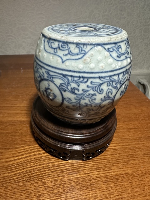 古玩陶瓷清中青花瓷權拍賣，當前價格3600元