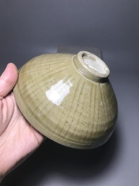 古玩陶瓷宋代青釉刻花大碗拍賣，當前價格2800元