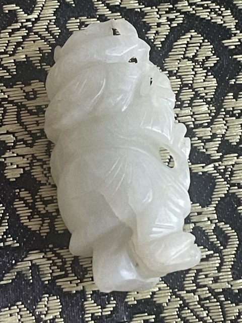 古玩玉器和田玉雕童子拍賣,當前價格12800元