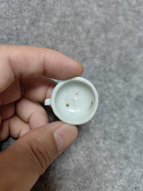 古玩陶瓷南宋-湖田窯鳥食罐拍賣,當前價格3200元