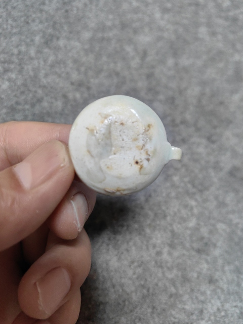 古玩陶瓷南宋-湖田窯鳥食罐拍賣,當前價格3200元