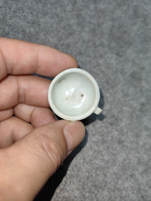 古玩陶瓷南宋-湖田窯鳥食罐拍賣,當前價格3200元