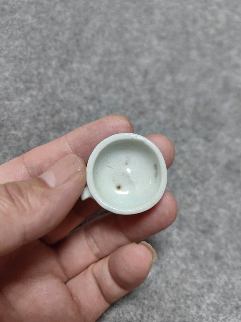 古玩陶瓷南宋-湖田窯鳥食罐拍賣,當前價格3200元