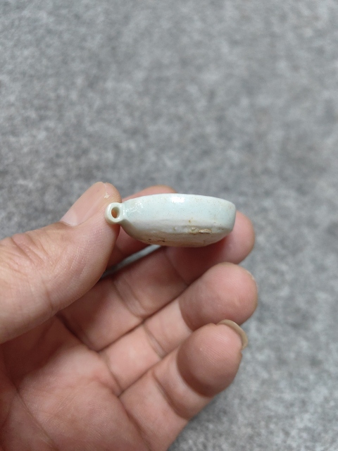 古玩陶瓷南宋-湖田窯鳥食罐拍賣,當前價格3200元