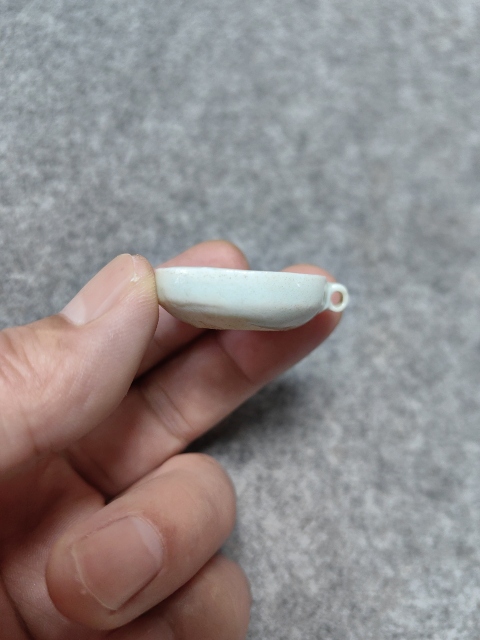 古玩陶瓷南宋-湖田窯鳥食罐拍賣,當前價格3200元