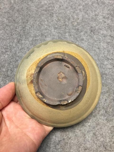 古玩陶瓷越窯青瓷斗笠碗拍賣,當前價格2200元