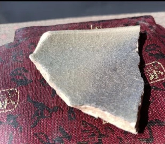 古玩陶瓷元代鈞窯標本拍賣，當前價格500元