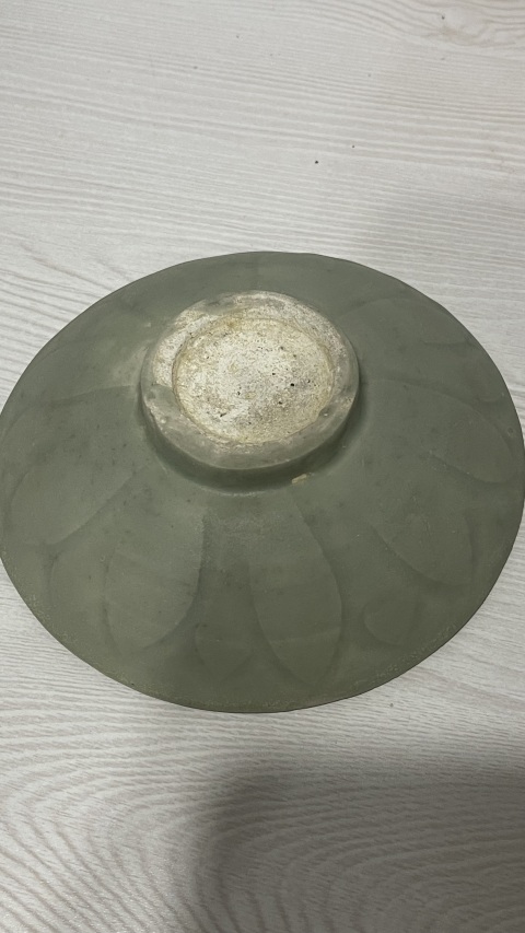 古玩陶瓷龍泉窯青釉碗拍賣，當前價格1880元