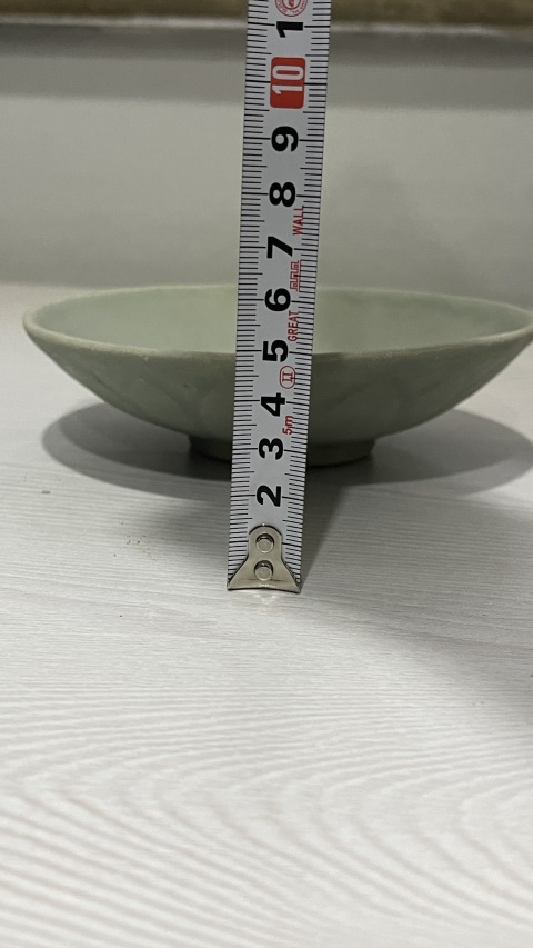 古玩陶瓷龍泉窯青釉碗拍賣，當前價格1880元
