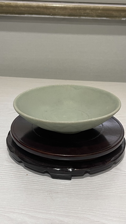 古玩陶瓷龍泉窯青釉碗拍賣，當前價格1880元