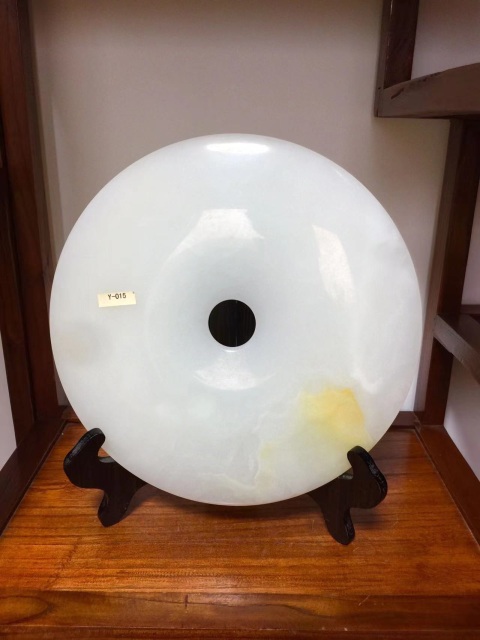 古玩玉器阿富汗玉璧拍賣,當前價格2888元