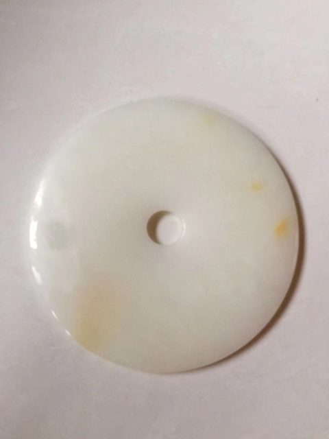 古玩玉器阿富汗玉璧拍賣,當前價格2888元