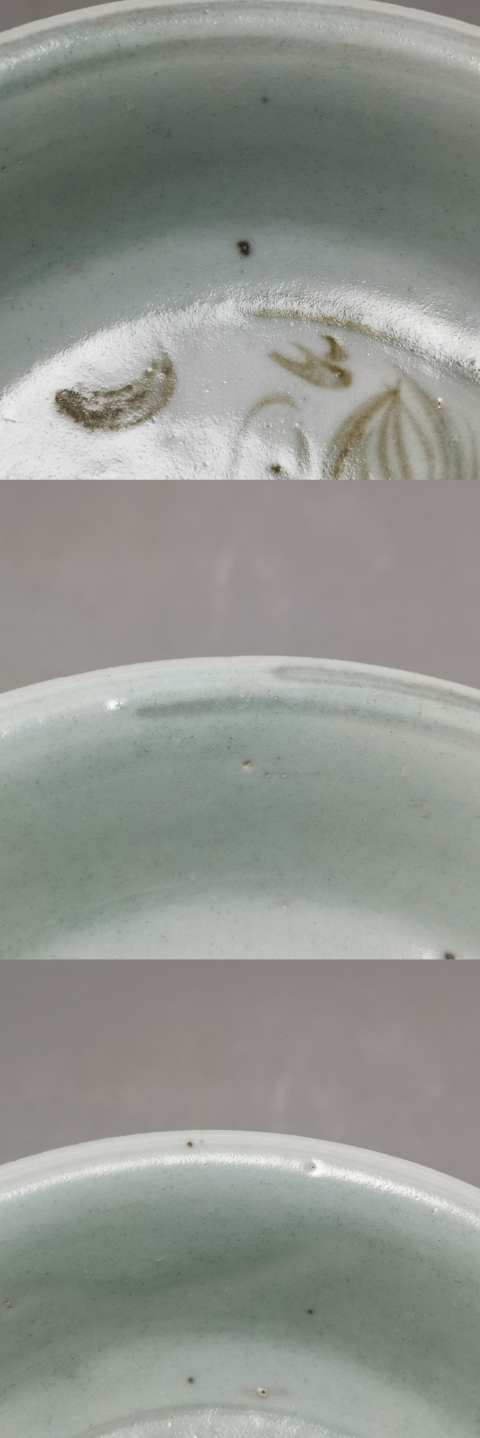 古玩陶瓷清代麒麟望月青花盤拍賣，當前價格1980元