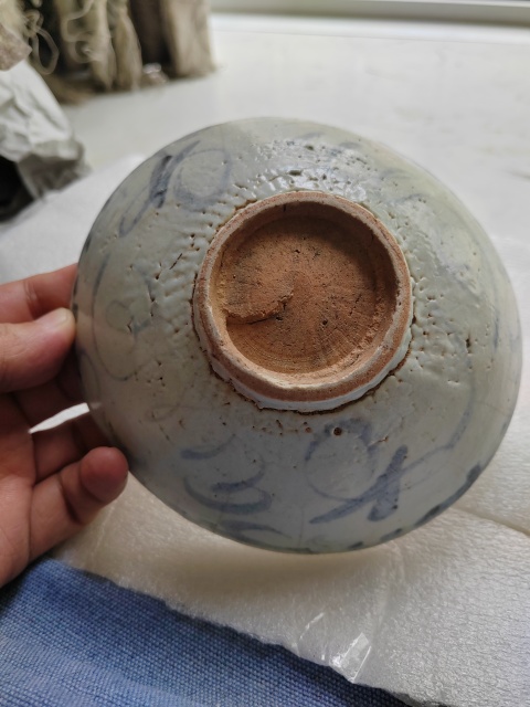 古玩陶瓷一對明早期青花碗拍賣,當前價格268元