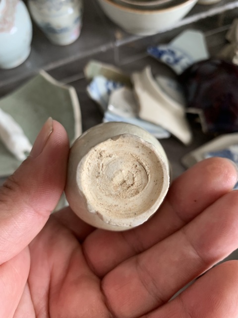 古玩陶瓷湖田窯雙環耳瓶標本拍賣，當前價格30000元