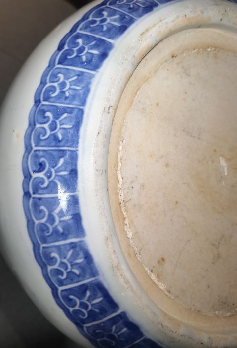 古玩陶瓷青花人物故事紋水洗拍賣,當前價格7980元