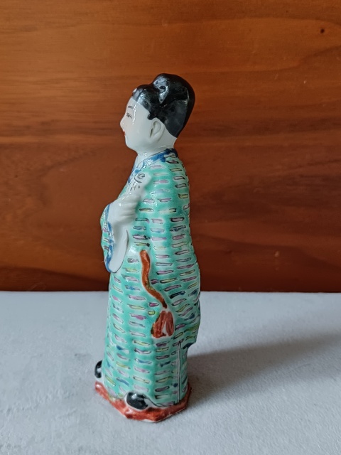 古玩陶瓷張生塑像拍賣,當前價格499元