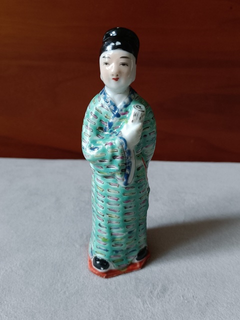 古玩陶瓷張生塑像拍賣,當前價格499元