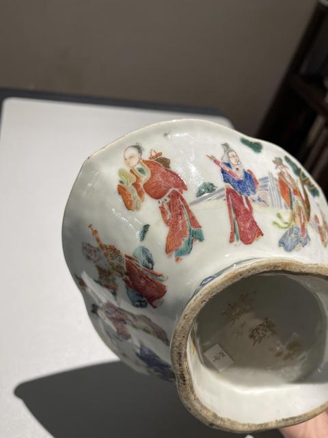 古玩陶瓷清代粉彩八仙供碗拍賣，當前價格8888元