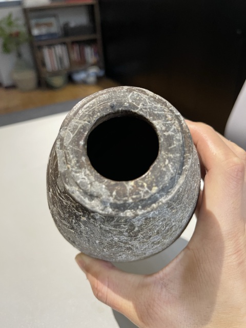 古玩陶瓷詫寂風中古花瓶拍賣，當前價格1888元