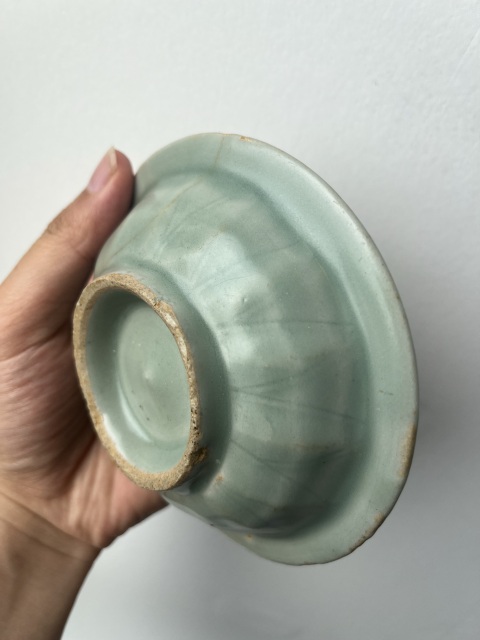 古玩陶瓷龍泉窯雙魚洗拍賣,當前價格3600元