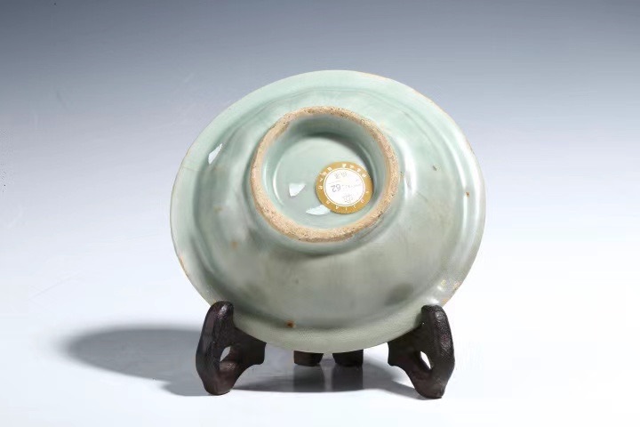 古玩陶瓷龍泉窯雙魚洗拍賣,當前價格3600元