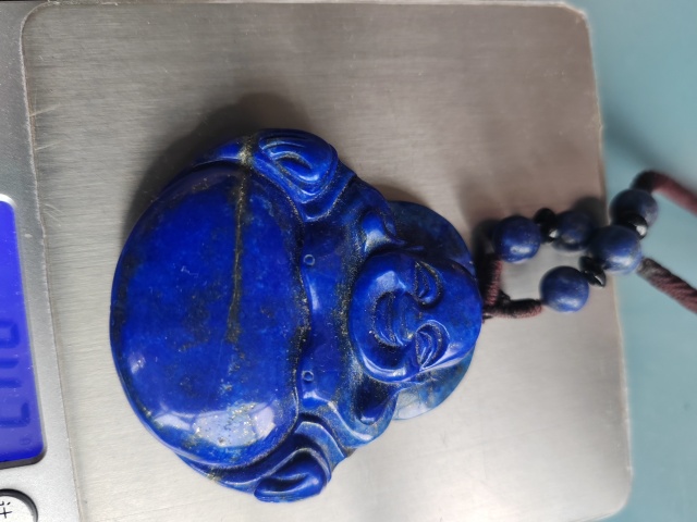 古玩玉器青金石雕“佛公”拍賣，當(dāng)前價(jià)格699元
