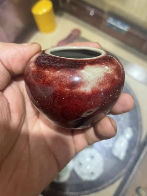 古玩陶瓷紅釉水呈拍賣，當前價格3588元