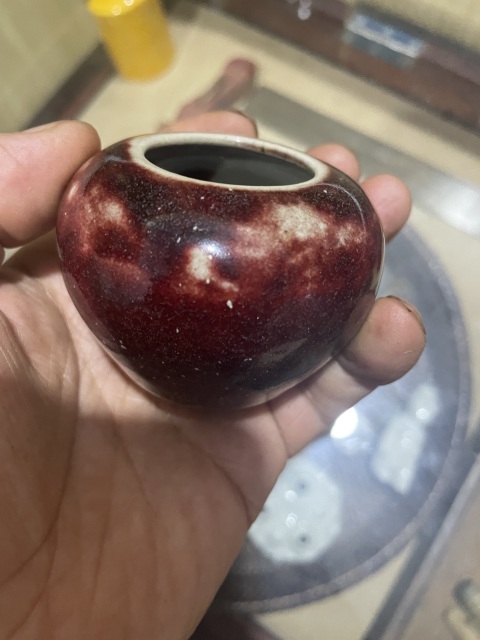 古玩陶瓷紅釉水呈拍賣，當前價格3588元