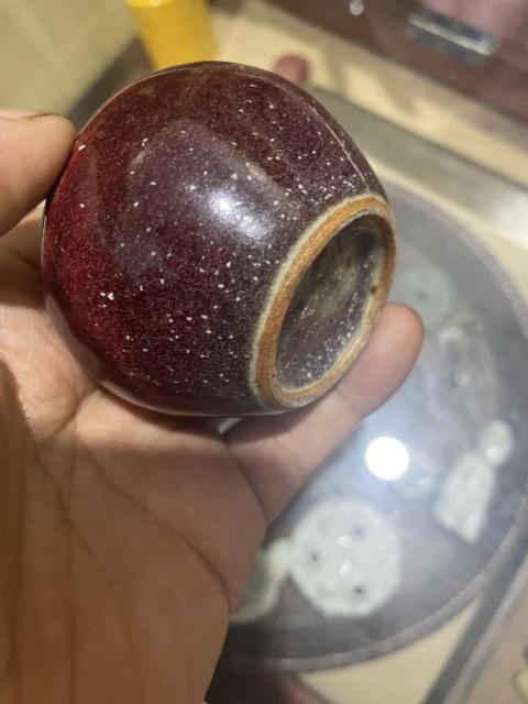 古玩陶瓷紅釉水呈拍賣，當前價格3588元