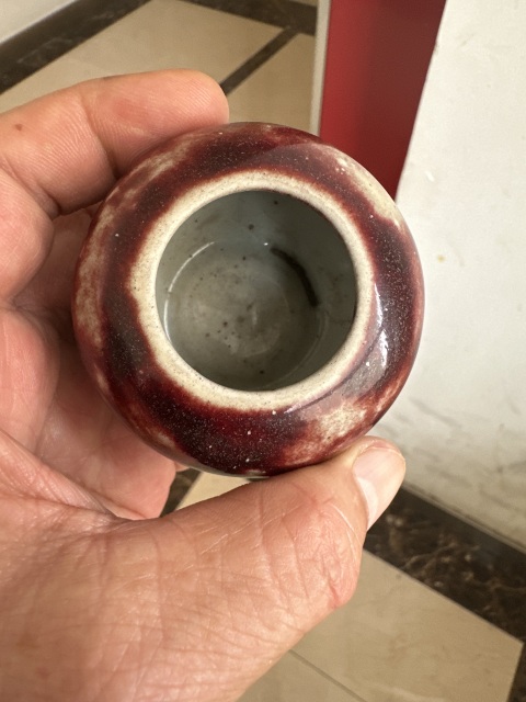 古玩陶瓷紅釉水呈拍賣，當前價格3588元