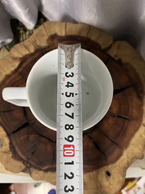 古玩陶瓷民國粉彩龍鳳紋把杯拍賣，當前價格388元