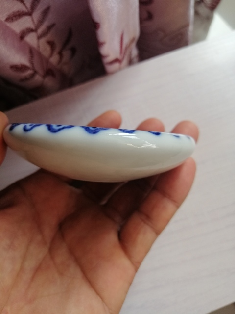 古玩陶瓷光緒福壽三多紋青花洗拍賣,當前價格4999元