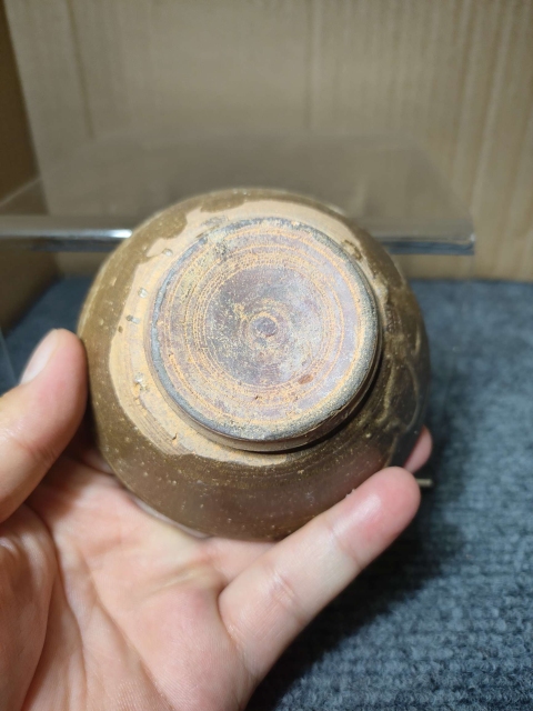 古玩陶瓷吉州窯褐釉月影梅茶盞拍賣,當前價格9988元