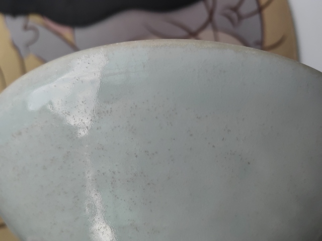 古玩陶瓷湖田影青系鳳穿牡丹斗笠大碗拍賣，當前價格32000元