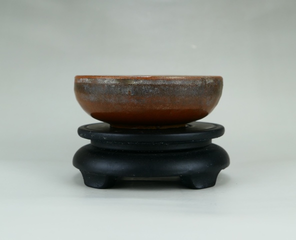 古玩陶瓷明代耀州窯紫金釉缽式洗（大窯精品）拍賣，當前價格2880元