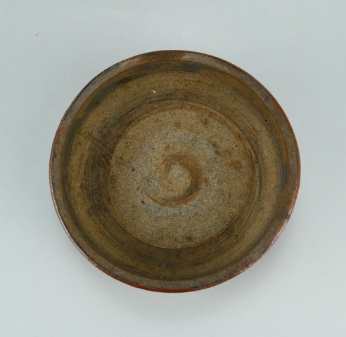 古玩陶瓷明代耀州窯紫金釉缽式洗（大窯精品）拍賣，當前價格2880元